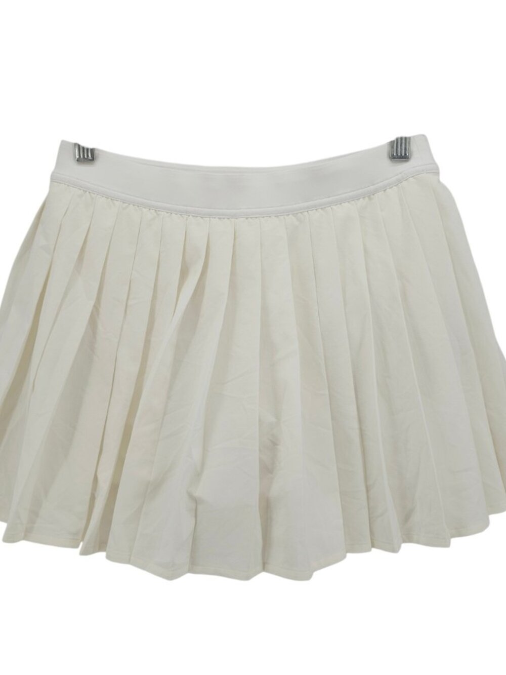LULULEMON High Rise Pleated Tennis Skirt Skort White Size 6